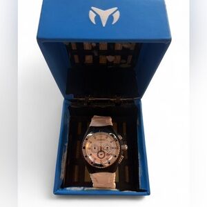 Technomarine Cruise Original Chronograph Silver Dial White Silicone Watch 115239